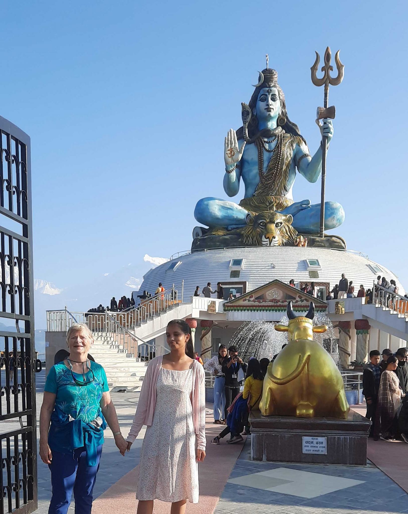 Shiva Statue Pokhara Nepal
